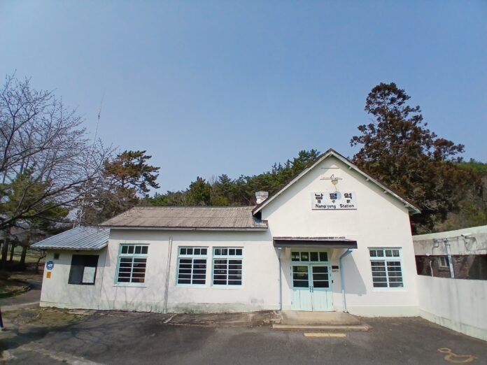 남평역 전경