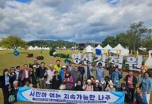 영산강정원 가을꽃 만개… 운흥사서 사찰 공양·차 문화 체험