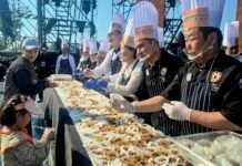 나주 특산물 담은 주먹밥 2천여개 나눔…영산강축제 ‘미식 오케스트라’ 성료